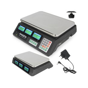 Bordv�gt digital 230V - Kapacitet 40 kg. - 34x33x11 cm 