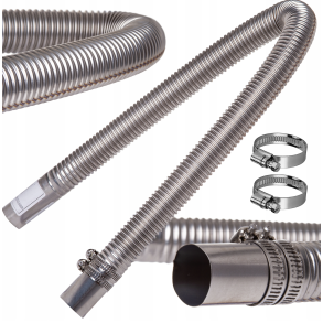 Flexr�r universal �24 mm - Rustfri st�l  62 cm - Varmebestandig op til 350�C