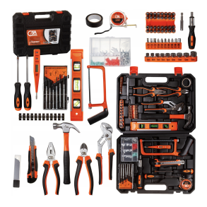 V�rkt�jss�t 180 dele - H�rdet krom-vanadium st�l - Leveres i opbevaringskasse