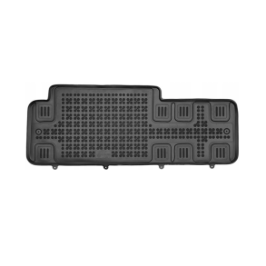 Rubber mat set with raised edge for 3rd row of seats - Citroen Spacetourer / Peugeot Traveller / Toyota Proace Verso / Opel Zafira Life Year 2016->