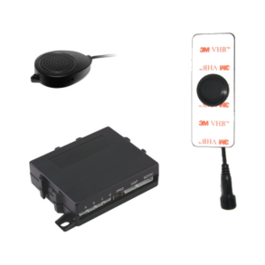 Parkeringssensor system foran - Komplet sensor kit universal - 4x digitale sensorer til forkofangeren (monteres bagfra)