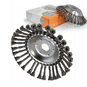 Ukrudt st�lb�rste til gr�strimmer & buskrydder - 200 mm