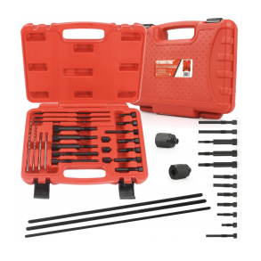Udtr�kkers�t til kn�kkede gl�der�r - Komplet s�t - Passer til gl�der�r i str. M8x1.0, M10x1.0 & M10x1.25