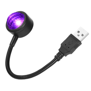 USB LED stjernehimmel - Disco-lys med musikstyring - 360� fleksibel