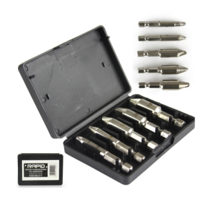 Skrue- & boltudtrkker 6 dele - Hjkvalitets stl - Universal