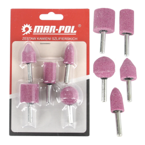 Slibestens st 5 dele - Universal - Ideel til boremaskine