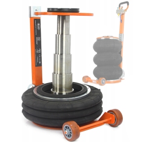 Donkraft pneumatisk 6000 kg. - Robust og drevet af trykluft - Lftehjde 15-43 cm