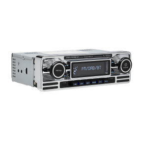 Autoradio 1DIN Retro Design slv - Caliber RMD120DAB Retro - DAB+ & Bluetooth