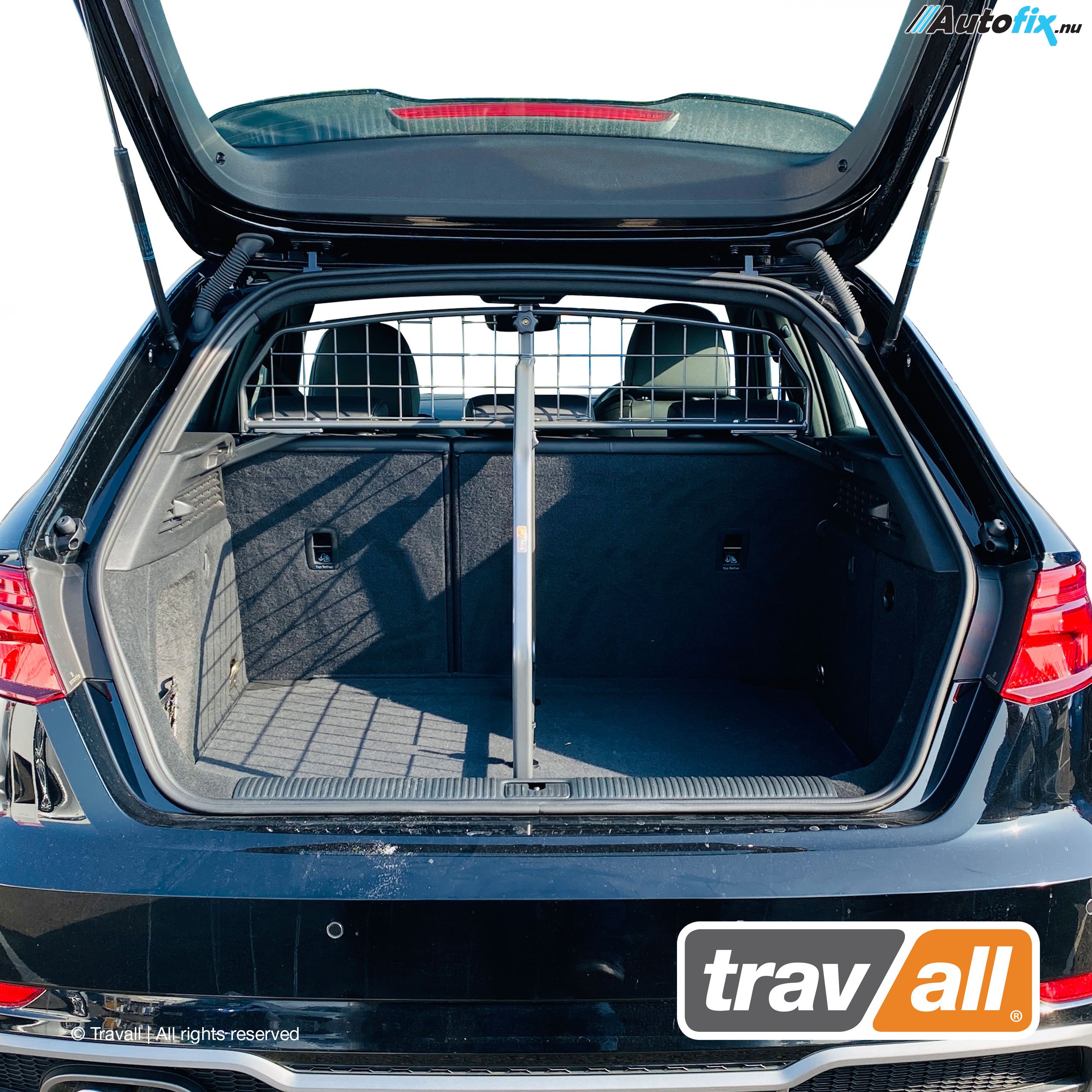 Hundegitter & opdeler Travall komplet sæt Audi A3/S3/RS3 Sportback