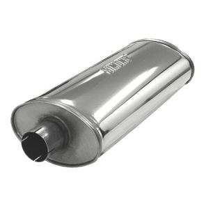 Rustfri Oval Lyddmper 2 1/2