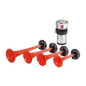 FISA 4-Tonet Spillehorn 12V - Kvalitest Horn -  Melodi (Oh Susannah)