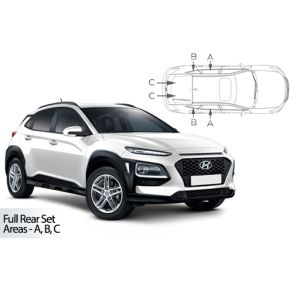 Solgardiner UV - Car Shades - Hyundai kona 5-Drs rg. 2017->