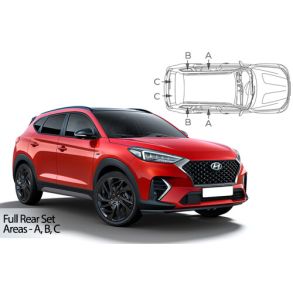 Solgardiner UV - Car Shades - Hyundai Tucson 5drs. rg. 2018-2021