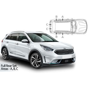 Solgardiner UV - Car Shades - Kia Niro 5drs. rg. 2017->
