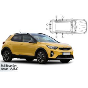 Solgardiner UV - Car Shades - Kia Stonic 5drs. rg. 2017->