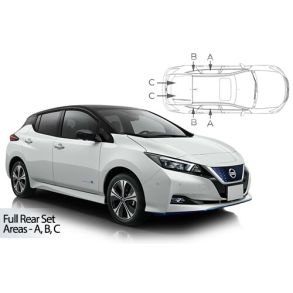 Solgardiner UV - Car Shades - Nissan Leaf 5drs. rg. 2018->