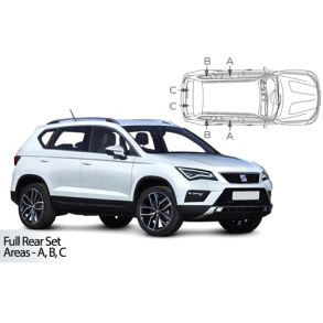 Solgardiner UV - Car Shades - SEAT Ateca 5-Drs 2016 ->