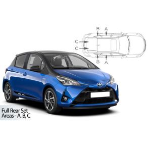 Solgardiner UV - Car Shades - Toyota Yaris 5drs. (FL) rg. 2017-2019