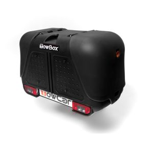 Anhngerboks - TowBox V2 Black Edition - Kapacitet 390 liter