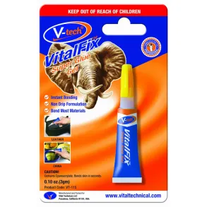 Superlim non-drip - VitalFix Super Glue Gel - 3 gram