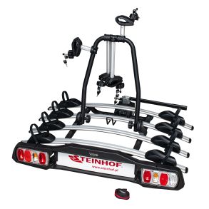 Cykelholder Til 4 cykler - Veturo 4 - Max belastning 60 kg & Tilt-funktion