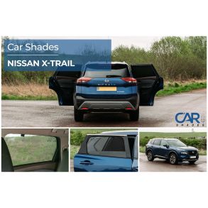 Solgardiner UV - Car Shades - Nissan X-Trail rg. 2022-> (Kun til sideruder)