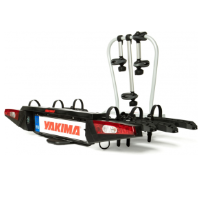 Cykelholder Til 3 cykler - Yakima Foldclick 3 - M/ Tip-funktion & Fodbetjent Vippesystem