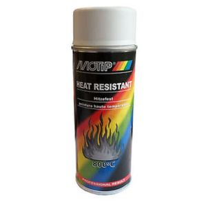 Varmefast Maling Hvid 800�C - MoTip - Spray 400 ml