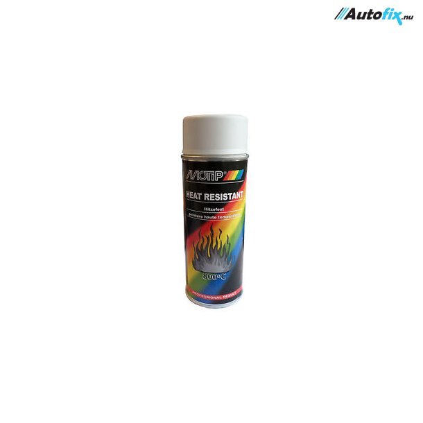 Varmefast Maling Hvid 800°C - MoTip - Spray 400 ml