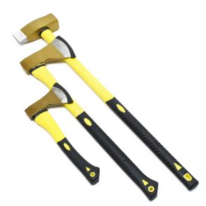 kse st 3 dele - 2x flkkser & Klvehammer - Med Gummieret hndtag