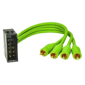 Isostik - 10 Pol adapter med Aktivt system - Audi / Seat / Skoda / VW