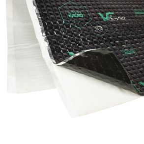 Audio Silent Coat - Alubutyl Stjdmpning Selvklbende - 500x700x1,5 mm - 1 stk