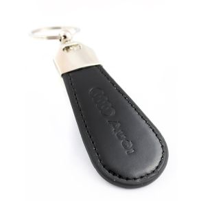 NGLERING - AUDI LOGO - SORT PU-LDER