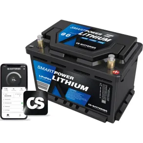 Startbatteri APP-connection - Smart Power CS12-110 - 12V (110ah / 1408Wh)