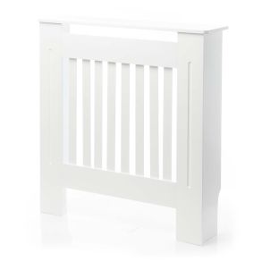 Radiatorskjuler hvid - 12 mm kraftig MDF - 78x19x82 cm