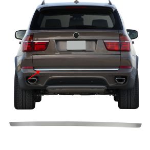 BAGKLAPS KANTLISTE RUSTFRI - BMW X5 rg. 2007-> 2013 SUV 