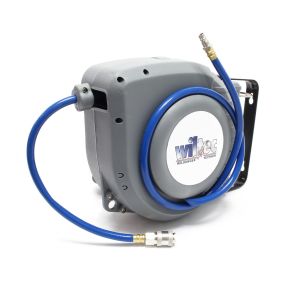 Slangeopruller til trykluft 9 meter - Automatisk oprulning - Lynkobling 1/4''