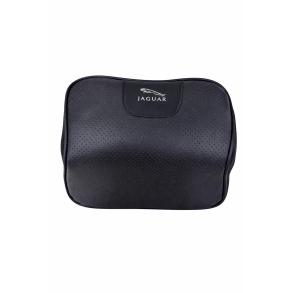 Nakkepude Jaguar - Sort �ko L�der - 1 stk.