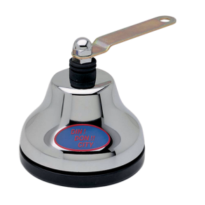 FISA Sporvognsklokke Krom - Kvalitets Klokke City Bell - 12V (90dB)