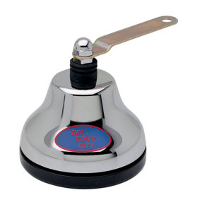 FISA Sporvognsklokke Krom - Kvalitets Klokke City Bell - 12V (90dB)