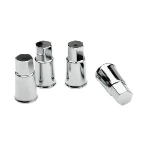 Ventilhtter Krom - Universal - 4 stk