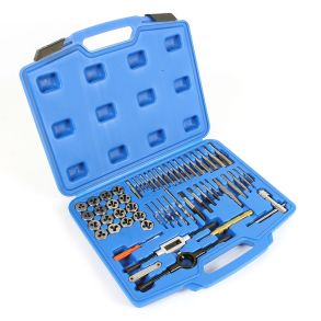 Gevindskrest 56 dele - Kraftig og robust st - Leveres i praktisk opbevaringsboks