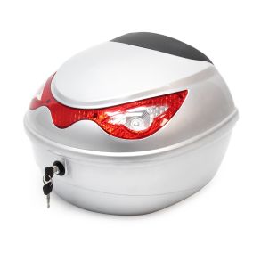 Bagageboks MC & Scooter - Slv Med Ls - 22 Liter