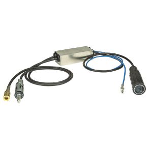 Antenneadapter M. forstrker DAB / FM - DIN(M) / SMB(F) / DIN (F) - Antennesplitter