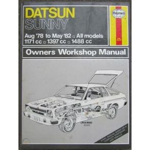 Reparationsbog Haynes - Datsun Sunny 78-82