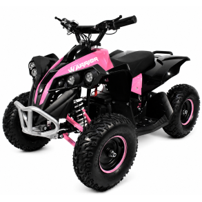 El-Atv til b�rn - Azeno Warrior ATV 1000W - Pink med 3 Hastigheder