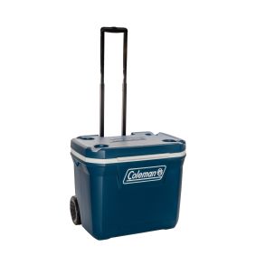 Coleman 50QT Wheeled Xtreme Cooler Blue - Med teleskoph�ndtag & hjul - 47 liter (DEMO MODEL)