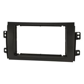 Radioramme 2-DIN - Suzuki SX4 / Fiat Sedici rg. 2006-2014 - Sort