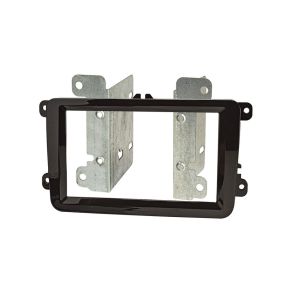 Radioramme 2DIN - Piano Blank Sort - Seat / VW / Skoda
