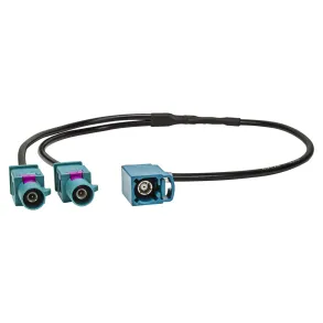 Antenneadapter - Dobbelt Fakra Hun/Han - Audi / Seat / VW 